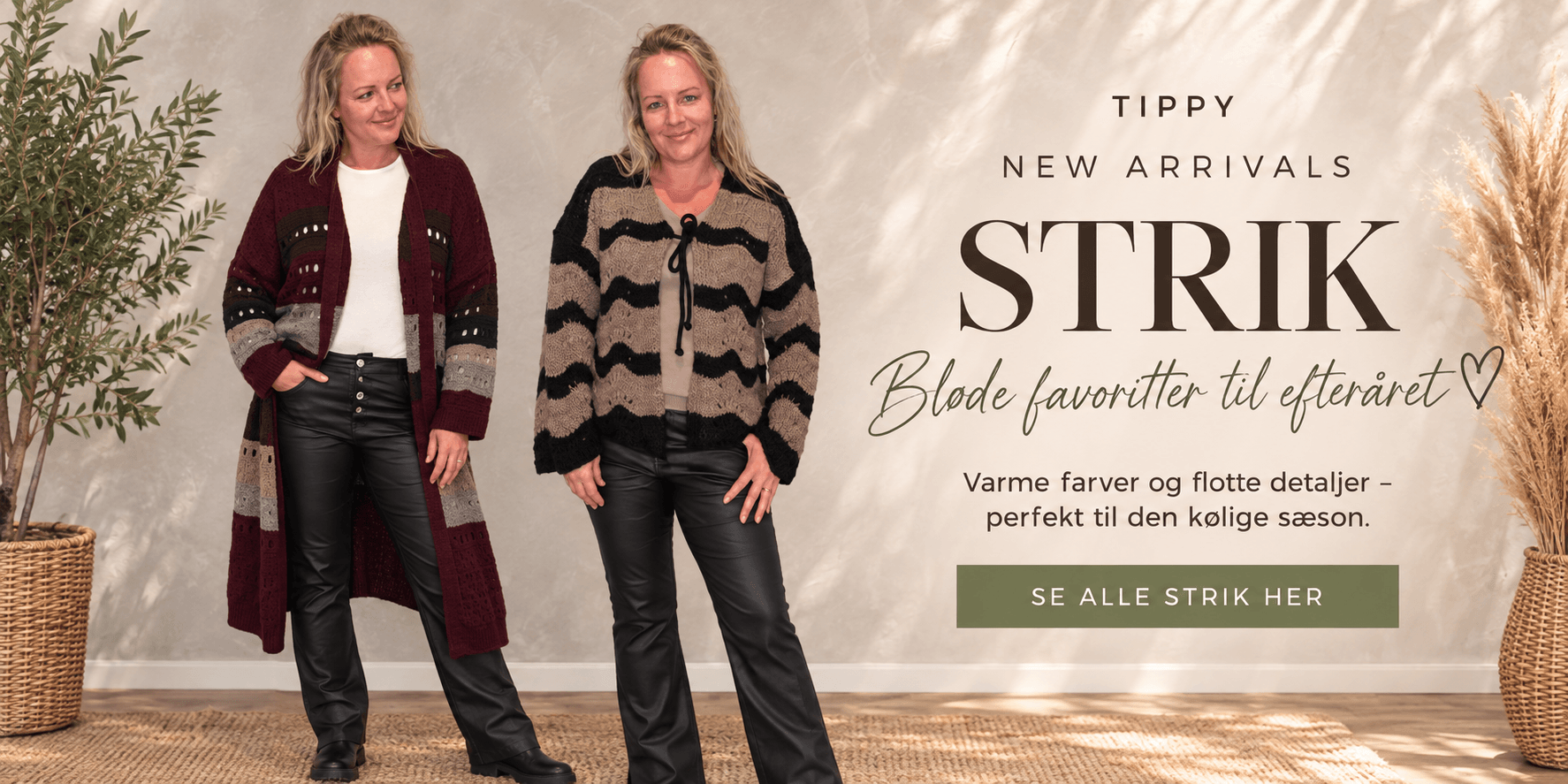 3 STRIKTR&Oslash;JER TIL KVINDER 